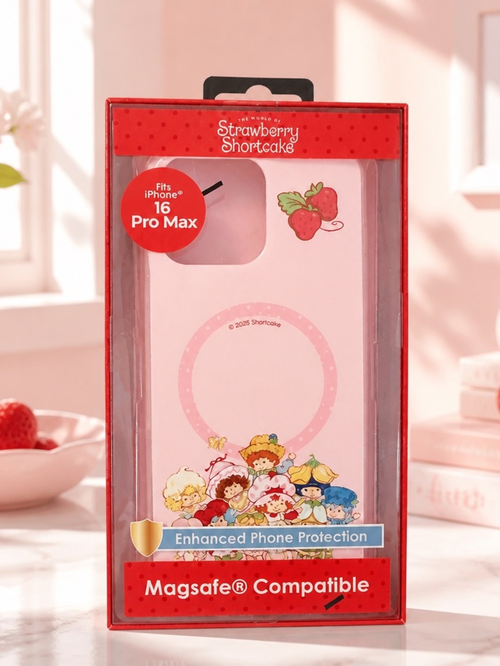 Strawberry Shortcake iPhone 16 Pro Max MagSafe Compatible Case